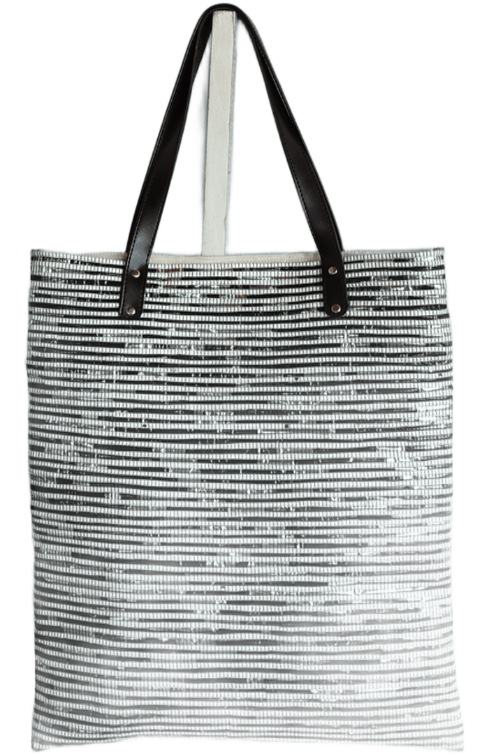 TOTEBAG ANSE CUIR FERMETURE